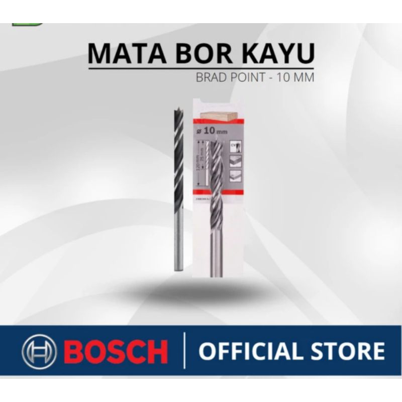Mata Bor Kayu BOSCH 10 mm