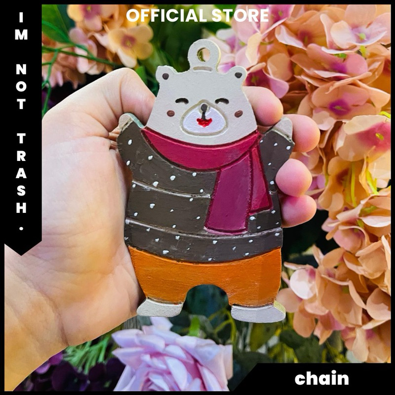 

IMNOTTRASH | MAINAN SET ANAK DIY CAT KUAS | KADO ULANG TAHUN MURAH | PAINTING GAMBAR I GANTUNGAN BERUANG