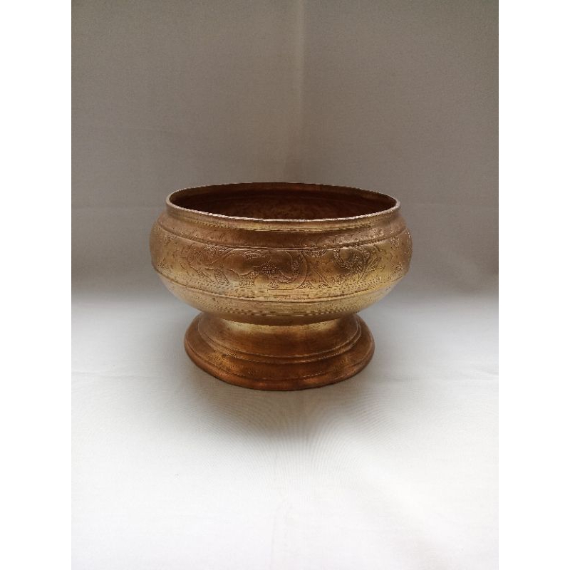 Tradisional Kinangan Sirih Kuno Bahan Kuningan Asli Estimasi Digunakan Sekitar Tahun 1940