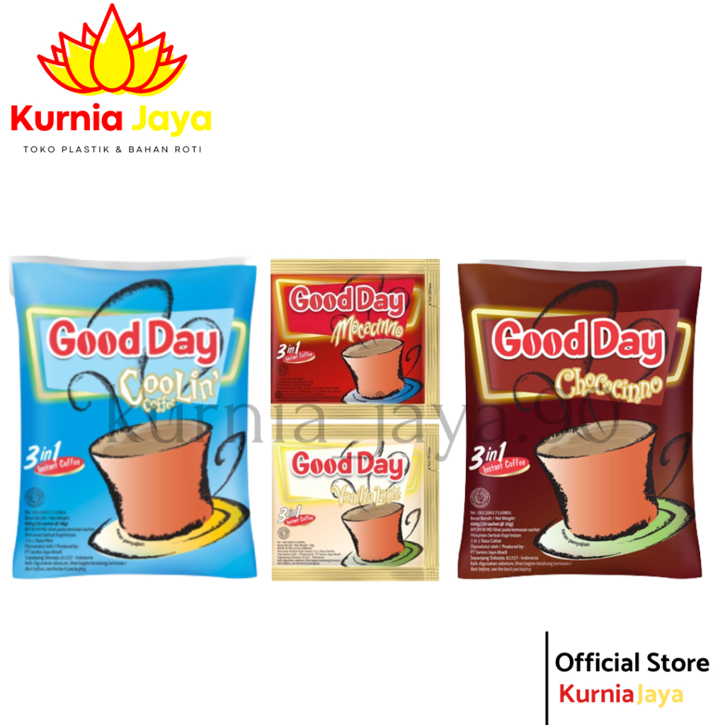 

[ GOODDAY ] 3in1 Coffe, 10pcs