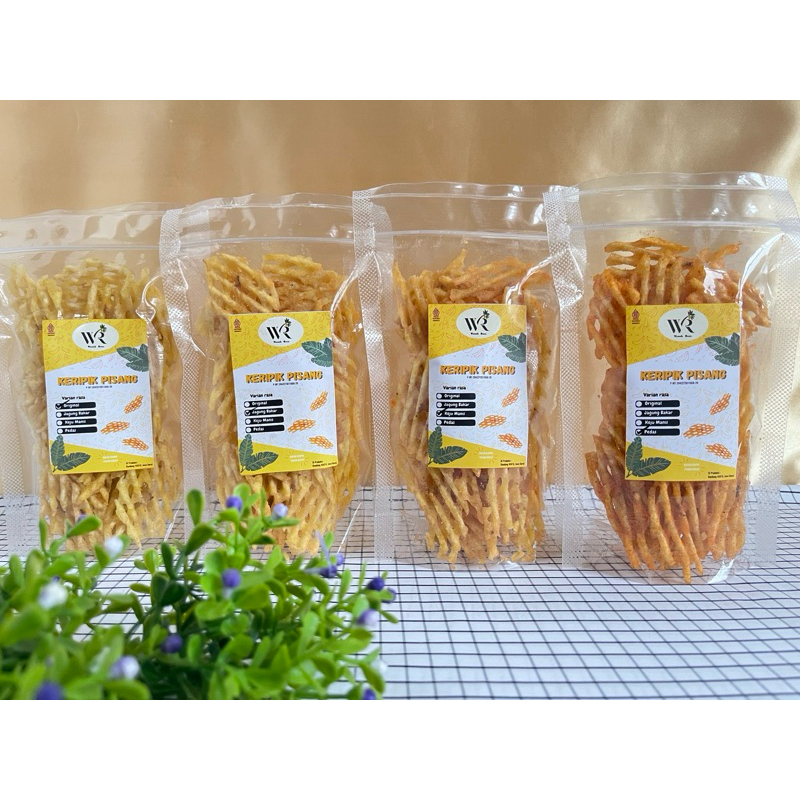 

Keripik Pisang isi 5 Pouch (Asin)