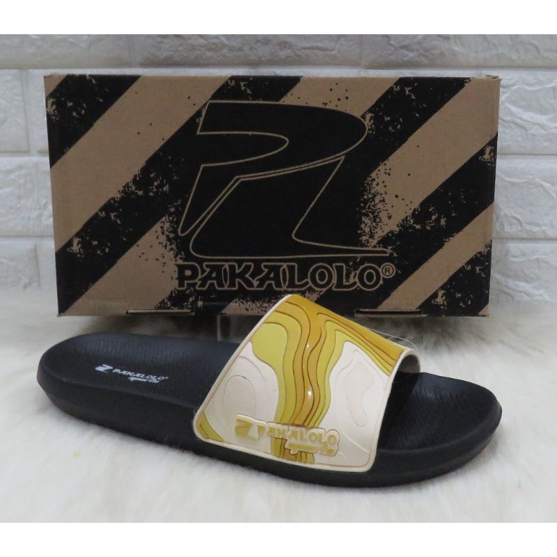 Sandal Sport Pria Pakalolo Mars Black Yellow Original