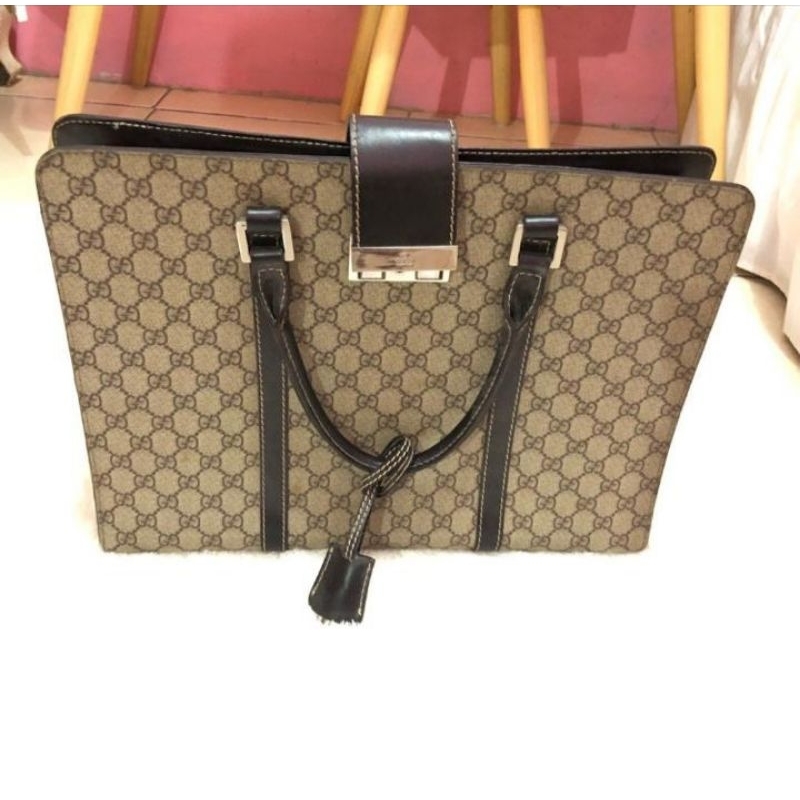 tas gucci padlock wanita 100% cotton