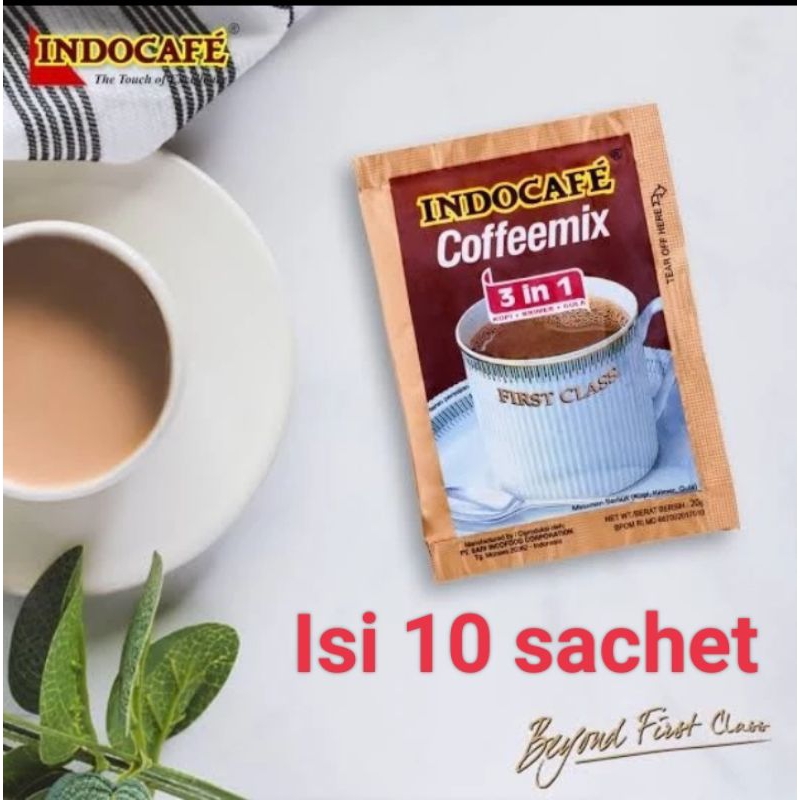 

Indocafe Cofeemix 10 Sachet Kopi Sachet Instan 3in1