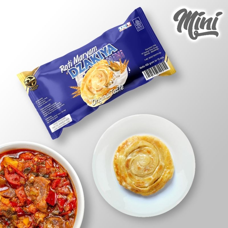 

GROSIR 10 PACK Roti Maryam DZAKIYA Original MINI