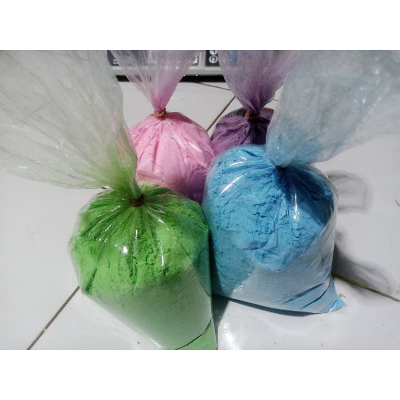 

TEPUNG WARNA/HOLI POWDER/ WARNA BIRU 250 GRAM