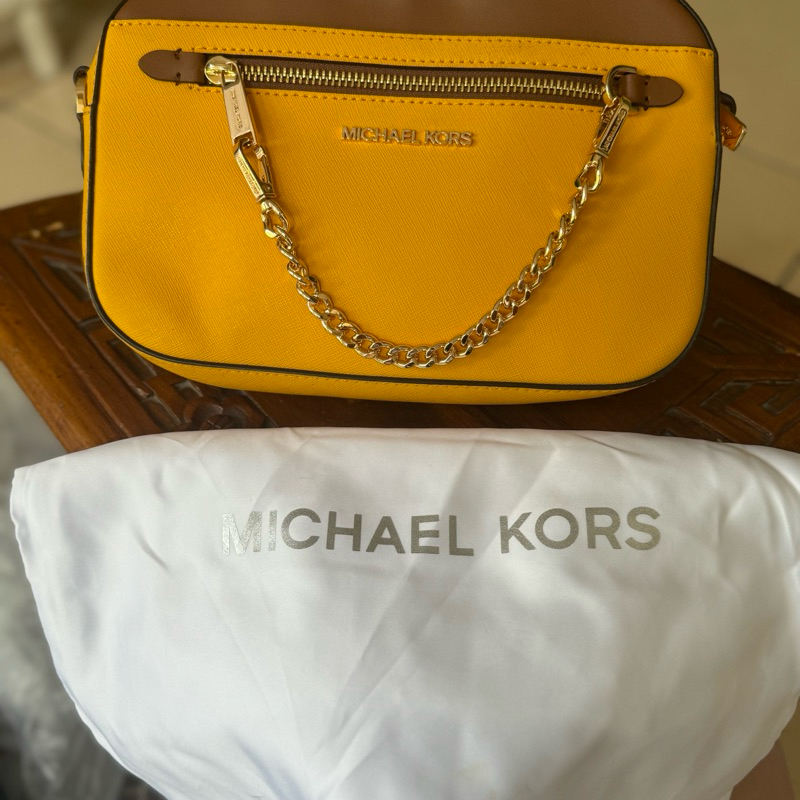 tas sling wanita cambag MK jet set travel original