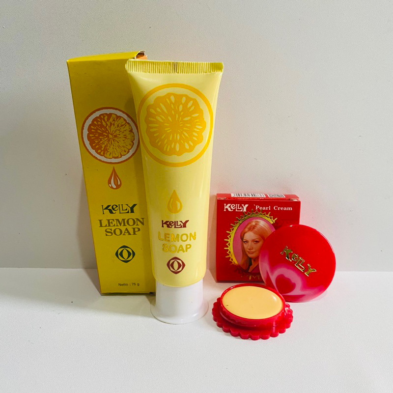 Paket Kelly Lemon Soap + Pearl Cream Kelly 9gr