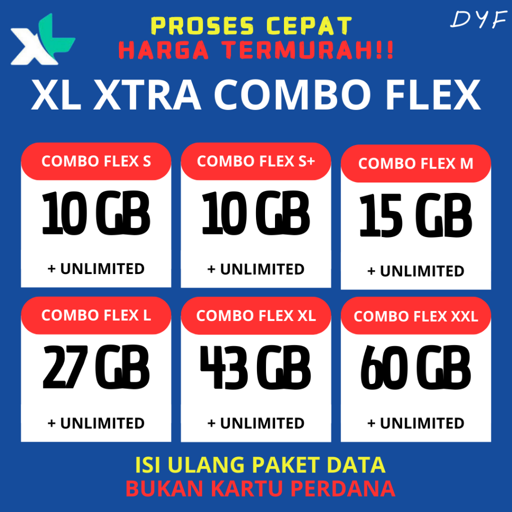 PAKET DATA XL 30 HARI PAKET DATA COMBO FLEX XL KUOTA XL MURAH 30 HARI