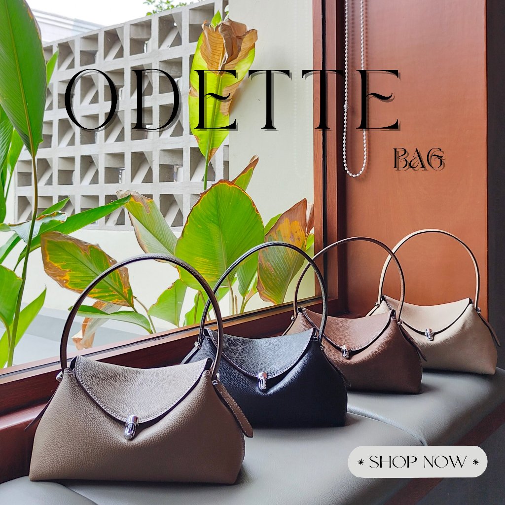 LOUVRE ODETTE BAG | Tas Selempang Wanita | Tas Wanita [INSTANT/SAMEDAY]