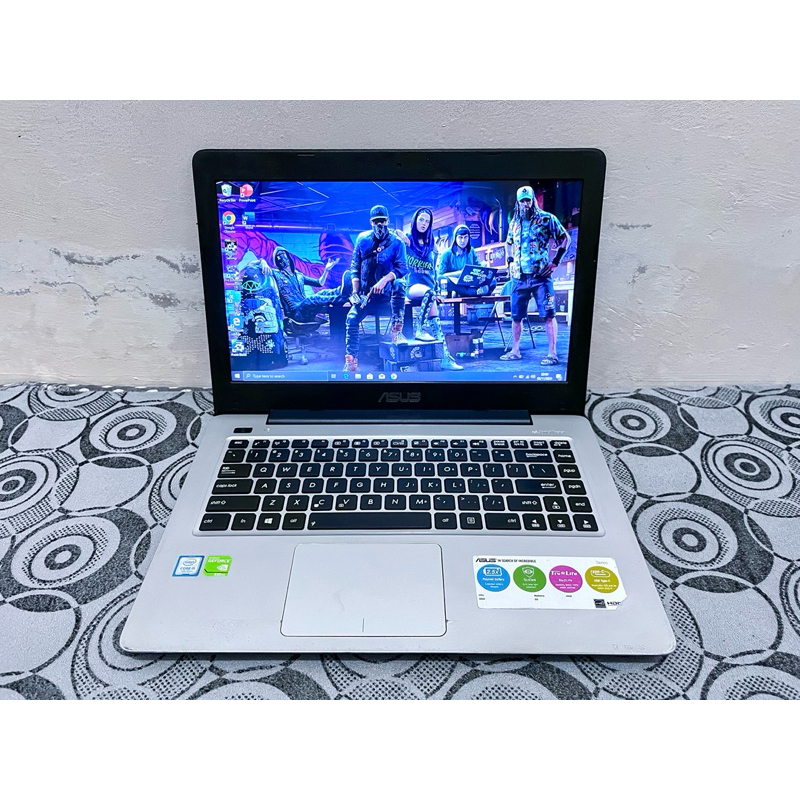 Laptop Second Asus Vivobook X456UR Intel Core i5 7Th Generasi Ram 8GB DDR4 Ssd 256GB Hdd 1000GB Vga 