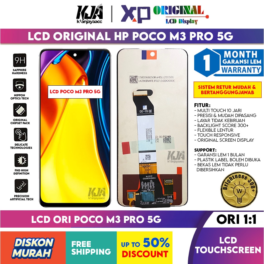 ❤️ LCD Original ❤️ Poco M3 Pro 4G/5G LCD Touchscreen Hp ORI