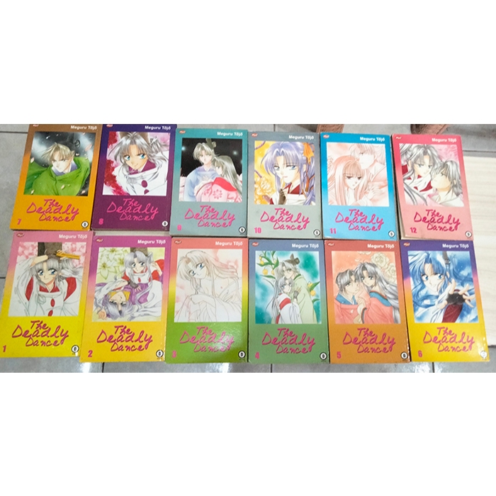 Komik Original Preloved Set Lengkap The Deadly Dance 1-12 Tamat Pengarang Meguru Tojo