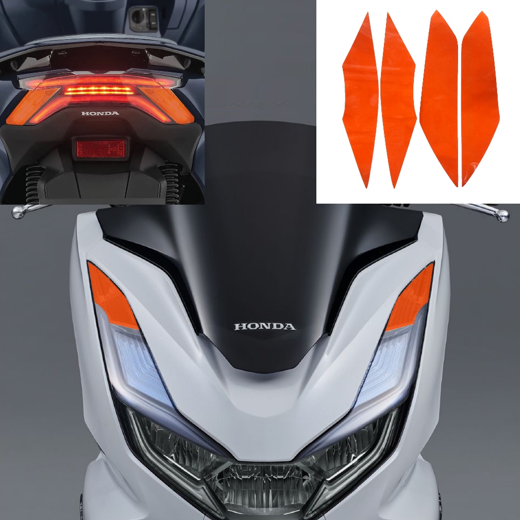 Stiker Lampu Sein PCX 160 ala Vietnam / Stiker Sein PCX 160 Transparan ala Vietnam