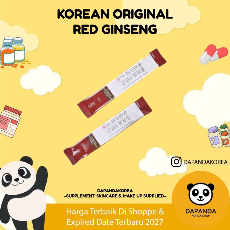 

[READY STOCK ED 2027!] HONGPRO PREMIUM 6 YEARS OLD KOREAN RED GINSENG EXTRACT 10ML (1PCS)