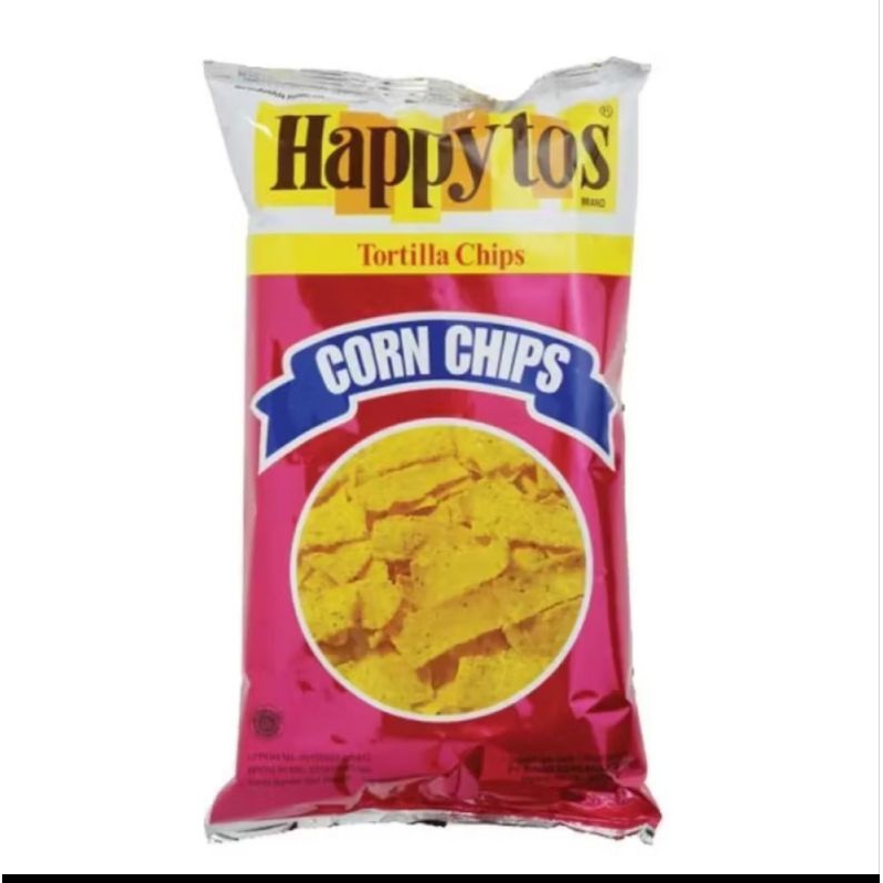 

Happy Tos Chips Tortilla Keripik Jagung 160gr - Merah