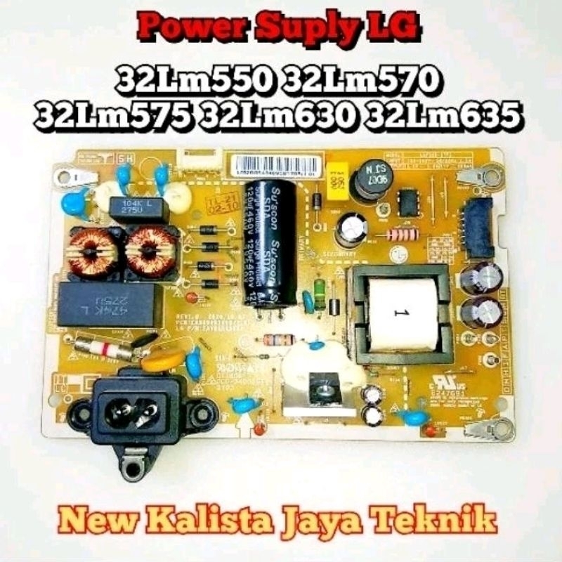 POWER SUPLY TV LG 32LQ630BPSA ORIGINAL PSU LG 32LQ630 REGULATOR TV 32LQ6300 PSU 32LQ630 MESIN TV 32L