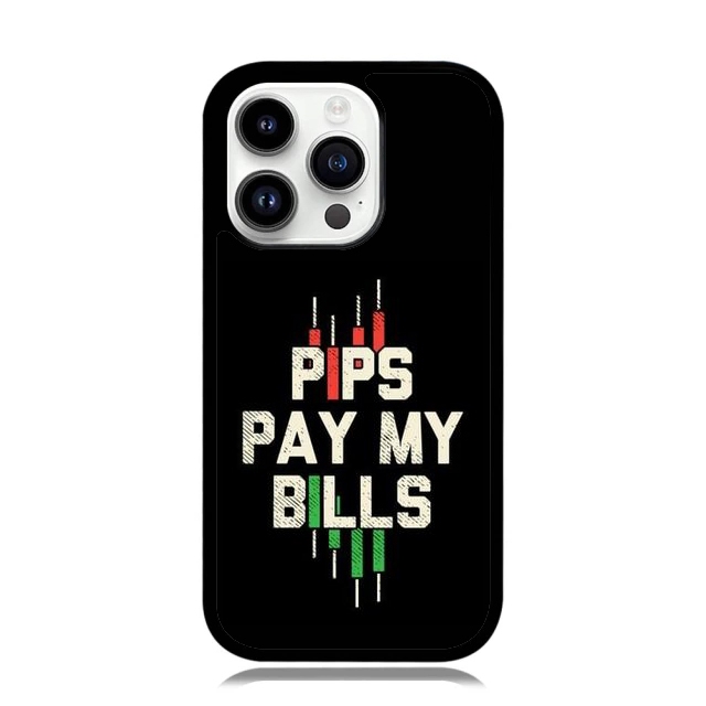 Case iPhone 17 16 15 14 13 12 11 Mini Plus Pro Max TPU Rubber Custom Softcase TRADER crypto forex