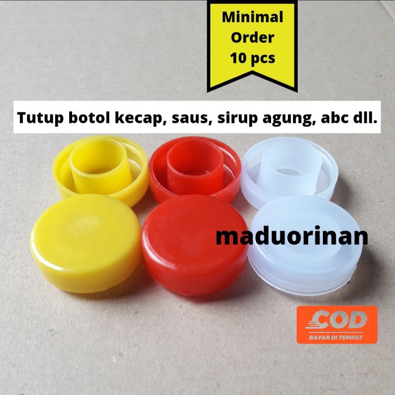 Tutup botol kecap saos sirup agung abc donat krop grosir