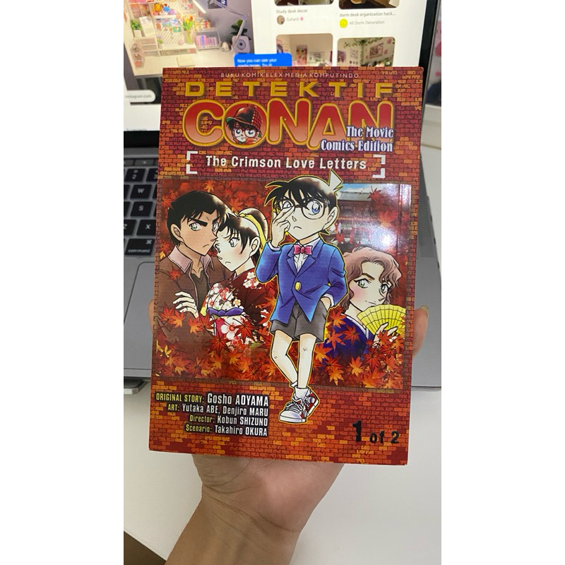 Komik Detective Conan The Movie Comic Edition The Crimson Love Letters Vol 1 2