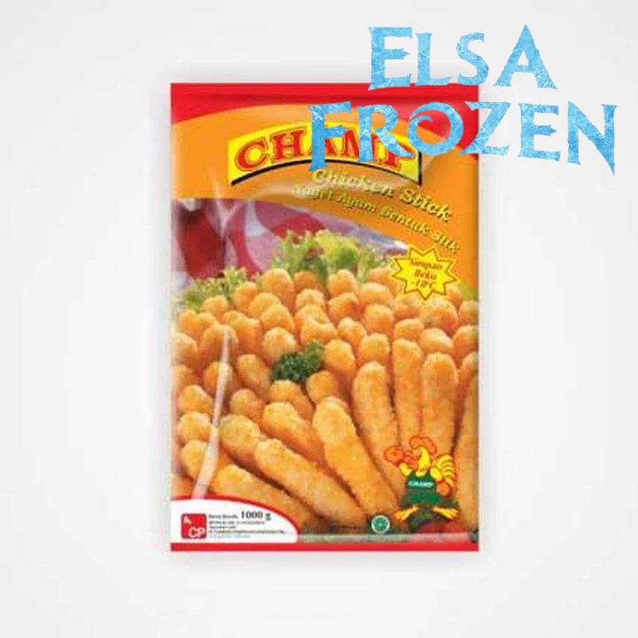 

CHAMP CHICKEN STICK 1000GR/NUGGET/NAGET AYAM BENTUK STIK