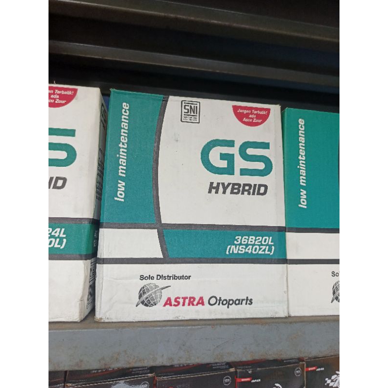 aki mobil GS NS40ZL ORIGINAL.