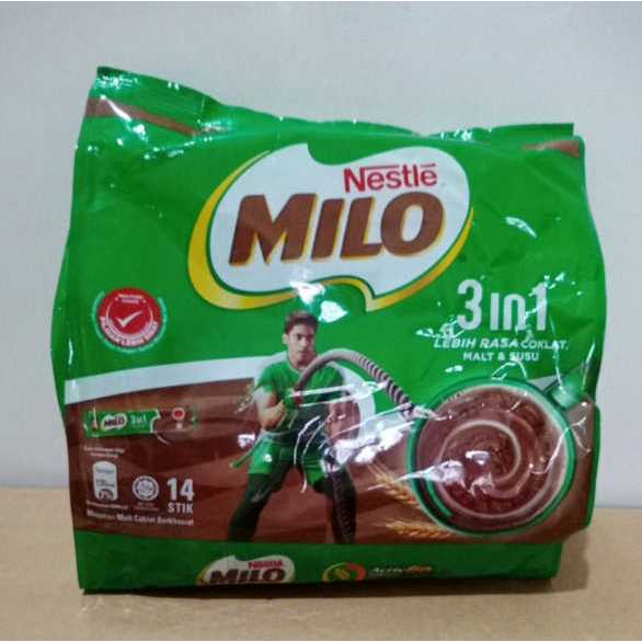 

Milo 3in1 Active Go isi 14 Stick