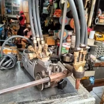 mesin las potong plat besi otomatis quicky germany original