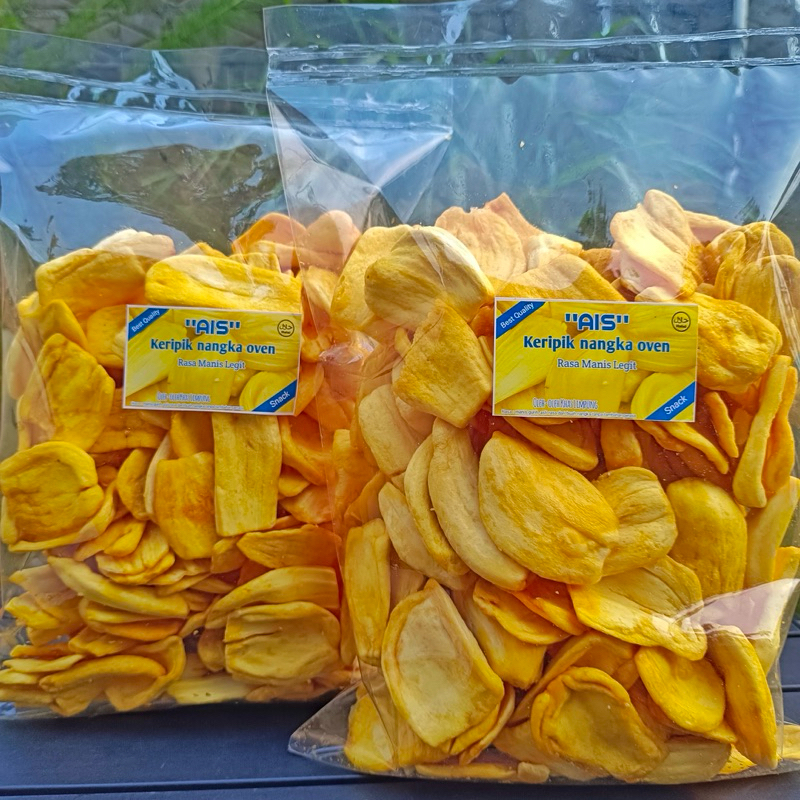 

Nangka Oven Grade A Super Kemasan 1kg Rasa Asli Buah Nangka