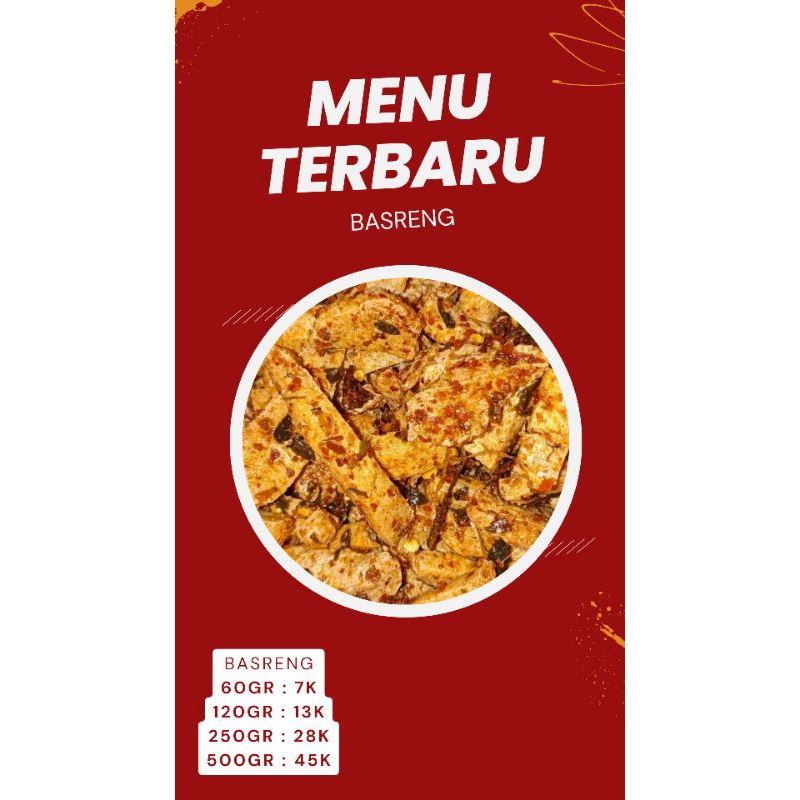 

basreng pedas daun jeruk