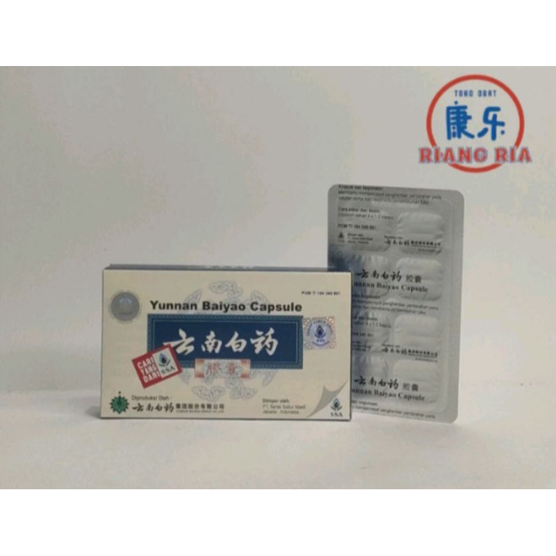 Yunan Baiyao Capsule - Obat L
