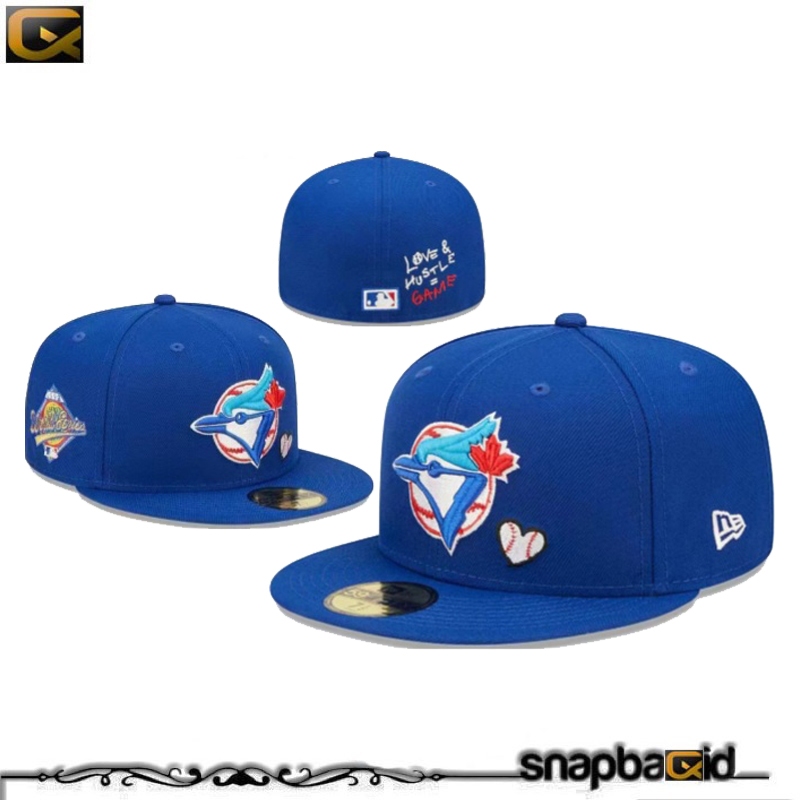 Topi Fitted Buildup Blue Jays Import