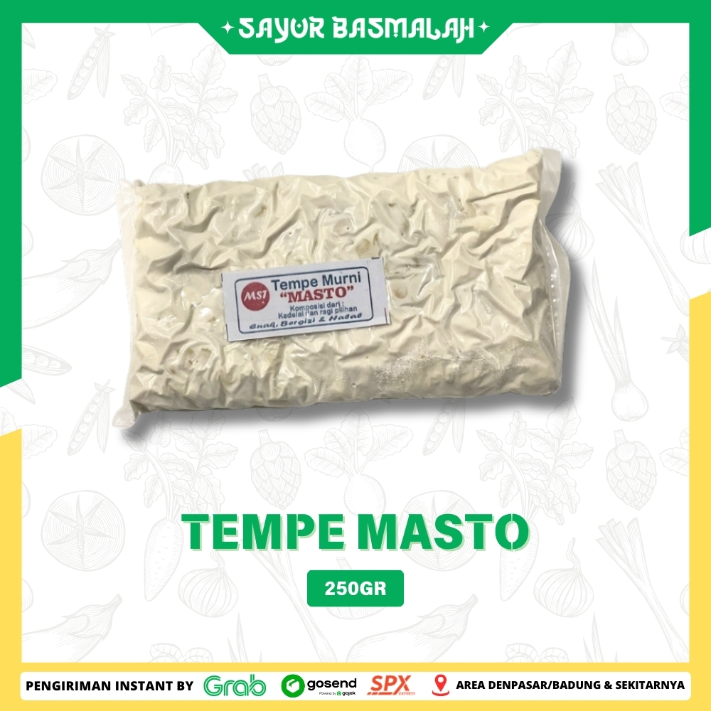 

Tempe Masto 250gr - Sayur Basmalah