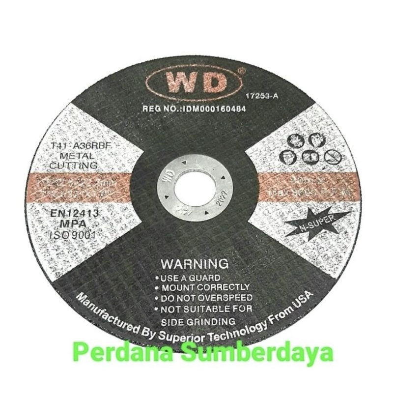 WD Batu Potong 7 in Cutting Wheel 7x2.5