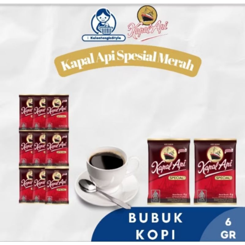 

KOPI KAPAL API SPESIAL MINI TANPA GULA 1.Renceng 10.Shacet