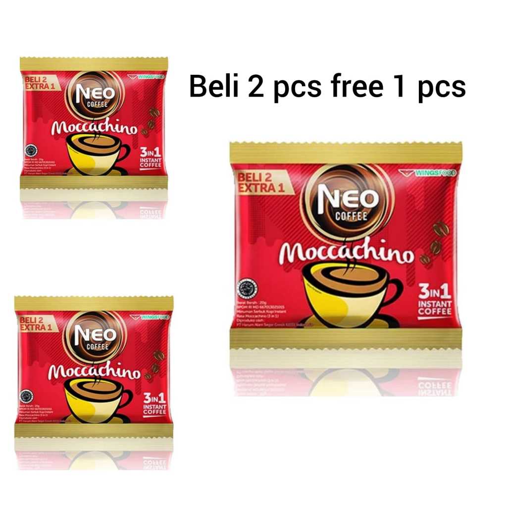 

Neo mocacino BELI 2 PCS FREE 1 PCS