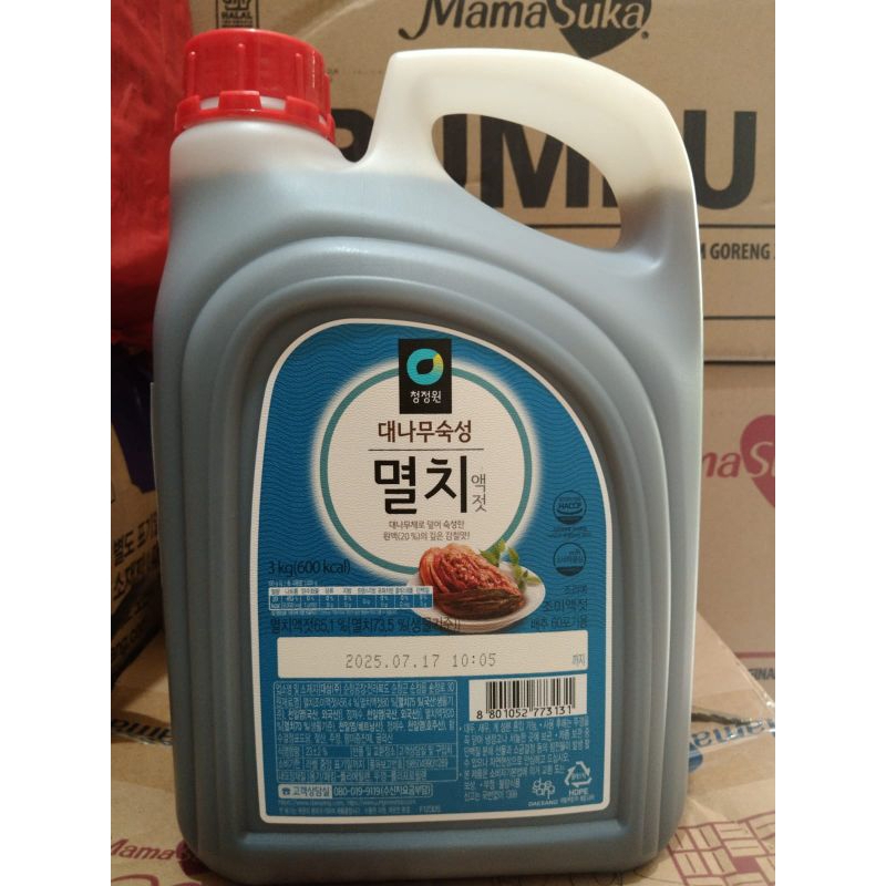 

O' Food - Daesang Chung Jung One Anchovy Sauce / Kecap Ikan Teri Korea @3kg