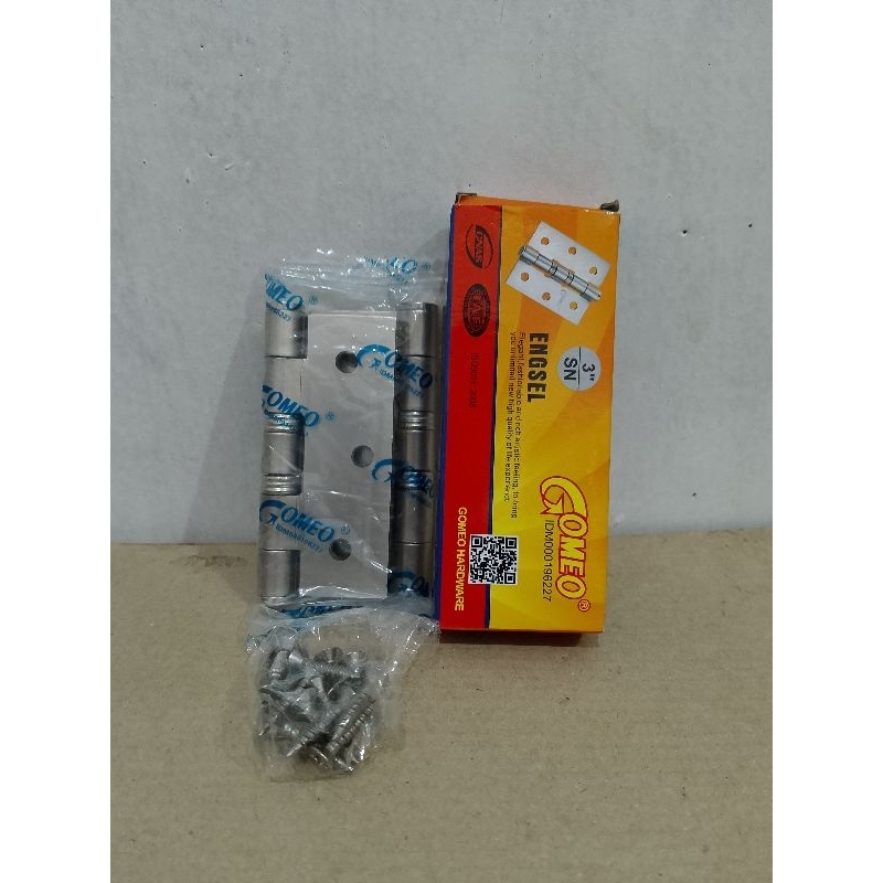 Engsel Pintu GOMEO/Engsel Jendela GOMEO 3" SN
