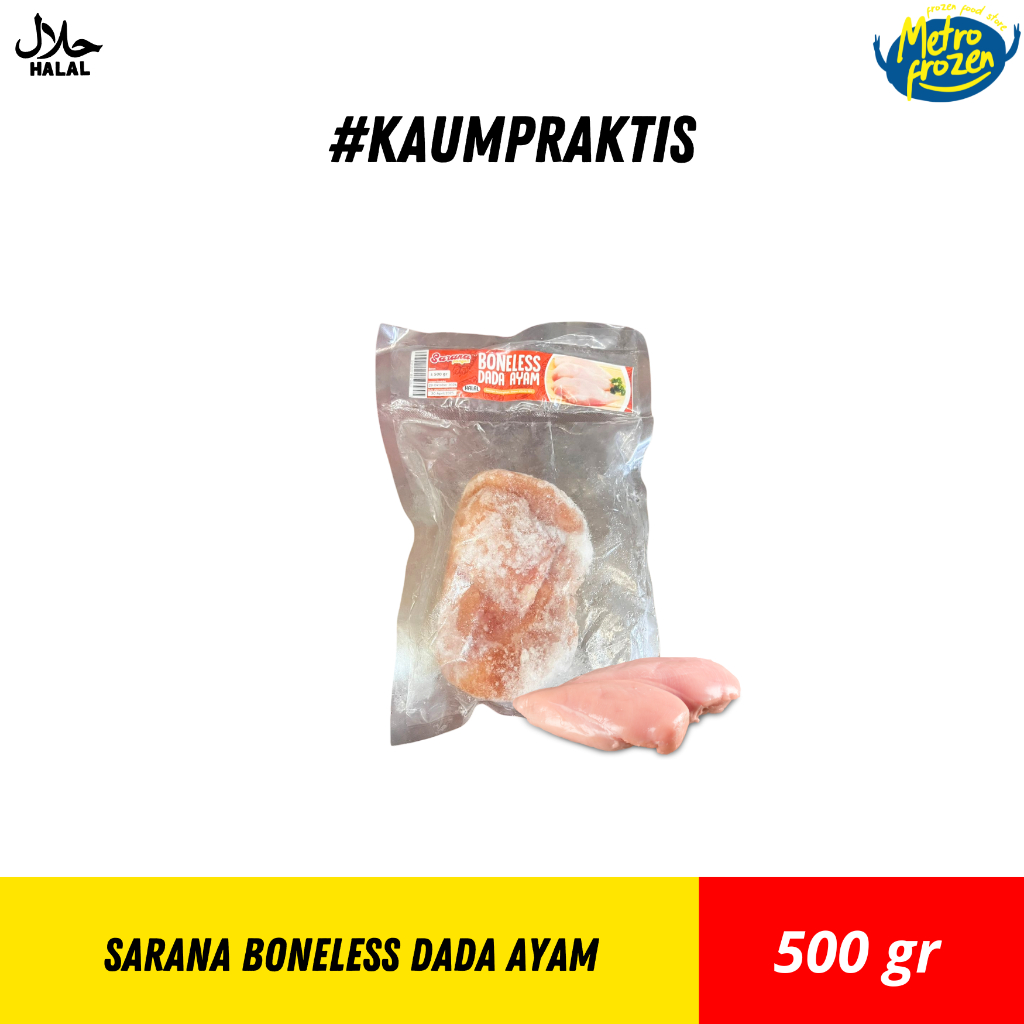 

SARANA Boneless Dada Ayam 500gr