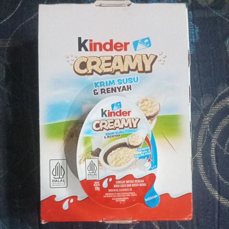 

Kinder Creamy 19g