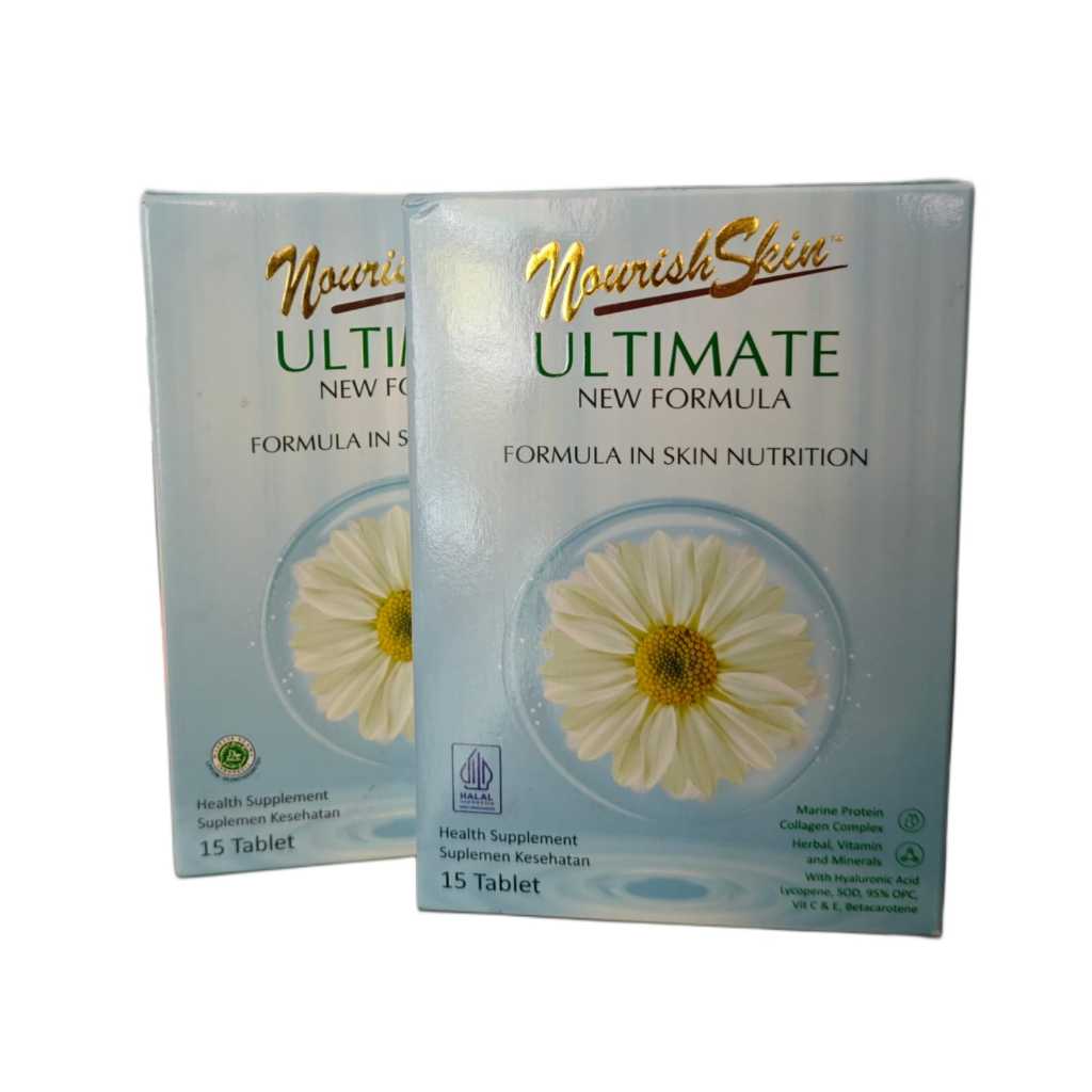 NOURISH SKIN ULTIMATE NEW FORMULA 15’s