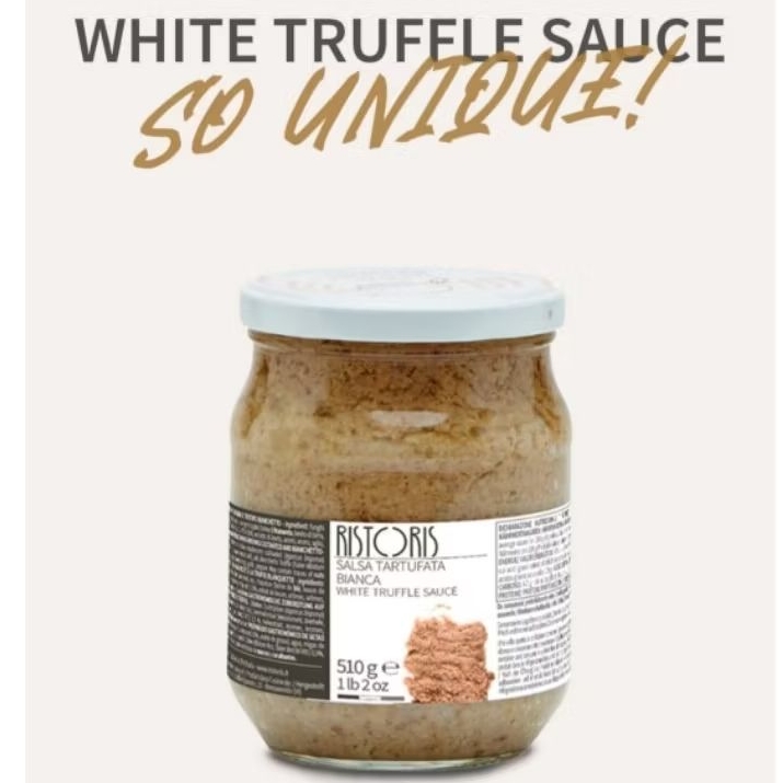 

White Truffle Sauce /Truffle Champignon 500gr (Halal Certified) - Ristoris