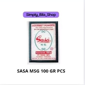 

SASA MSG 100 GR PCS