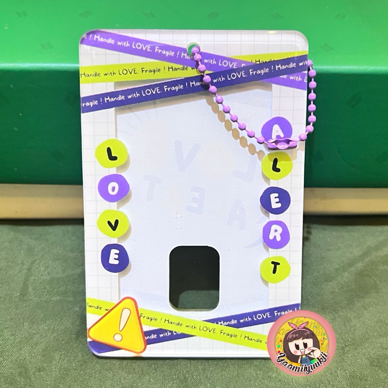 

CAHOL CARD POCA HOLDER PHOTOCARD ACRYLIC PRELOVED