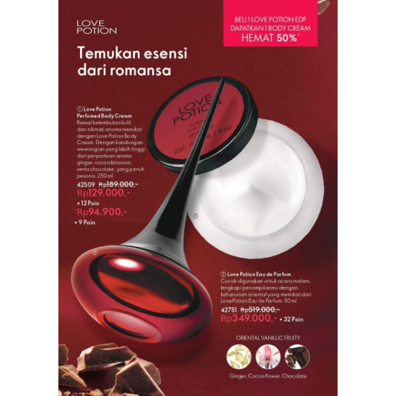 love potion eau de parfum Oriflame