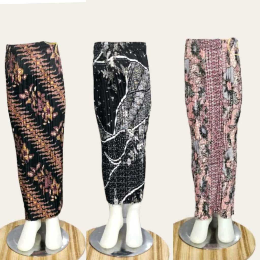 Galery_Batik Rok Batik Plisket Anak TK SD Rok Wanita Bahan Katun Foil / Rok Batik Anak Perempuan