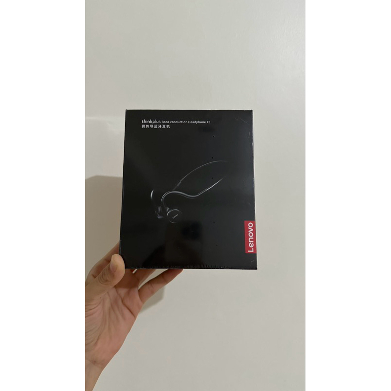 Lenovo ThinkPlus X5 Earphone Bone Conduction Bluetooth 5.2 Hitam