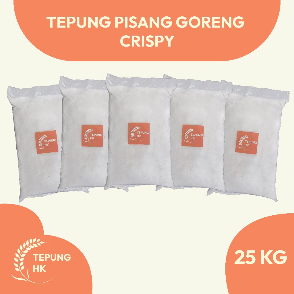 

Tepung Pisang Goreng Krezz - 100 KG