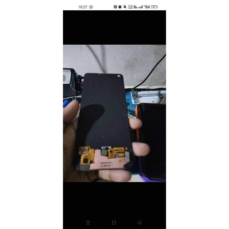 lcd copotan original Oppo a74 4g