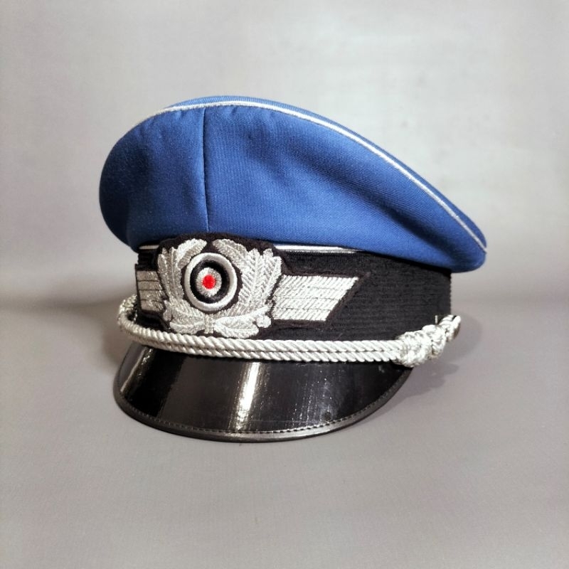 Topi Visor Luftwaffe Angkatan Udara Jerman Perang Dunia WW2